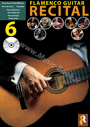 Flamenco Guitar Recital Book Vol.6 + CD